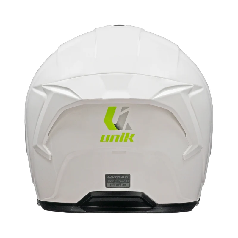 Casco Unik Ultra DV Solid - Blanco Brillo