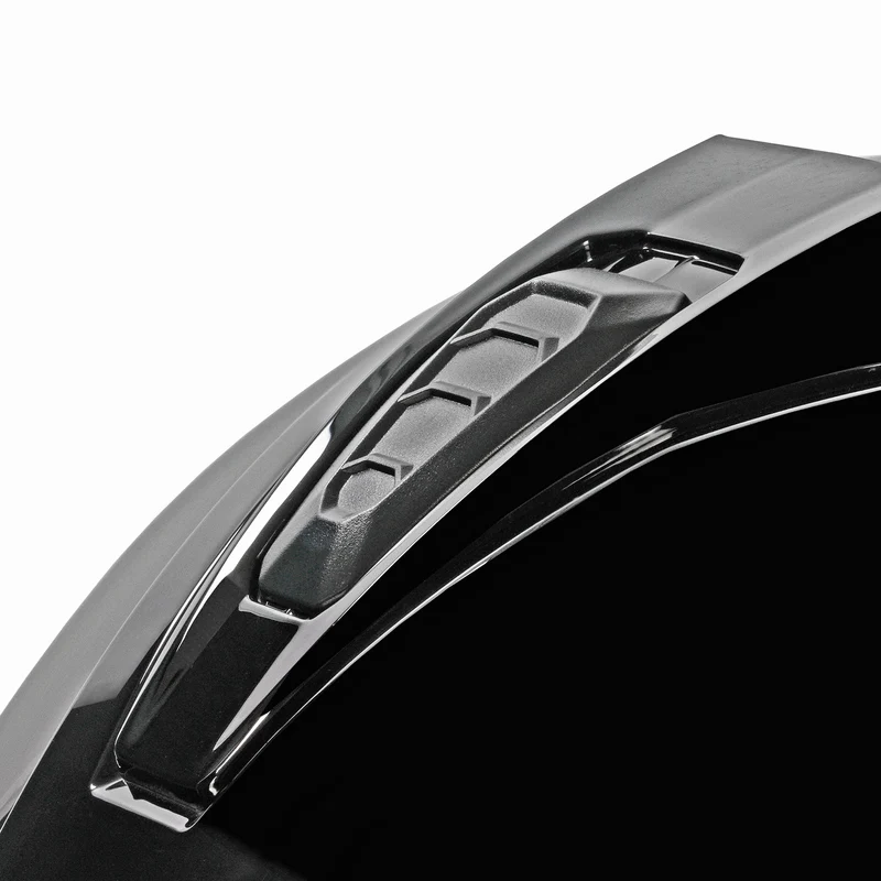 Casco Unik Ultra DV Solid - Negro Brillo