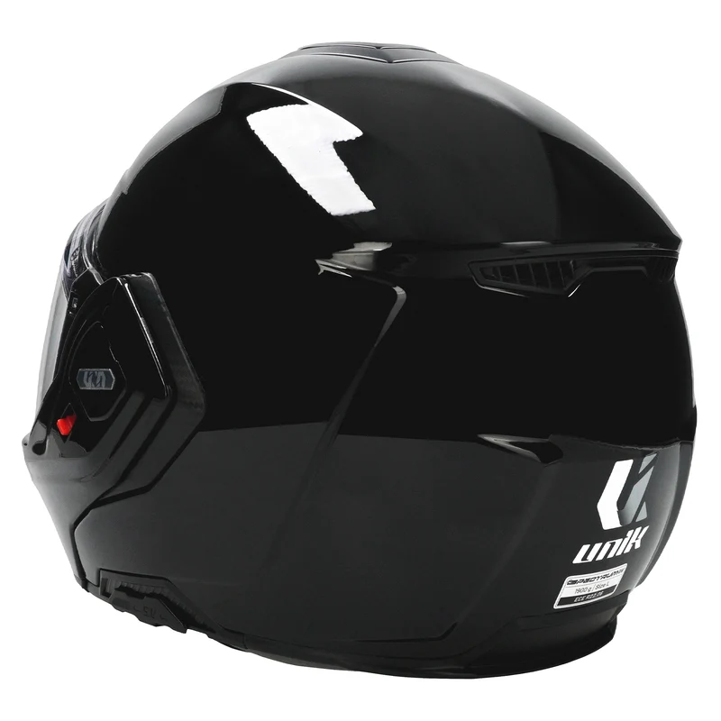 Casco Unik Spectrum DV Solid - Negro Brillo
