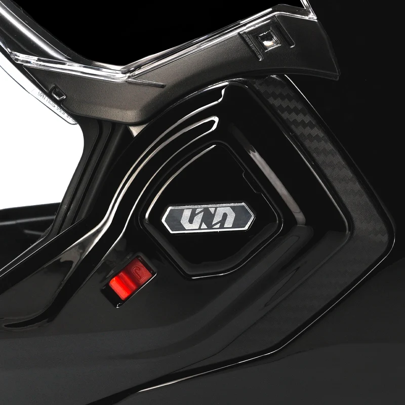Casco Unik Spectrum DV Solid - Negro Brillo
