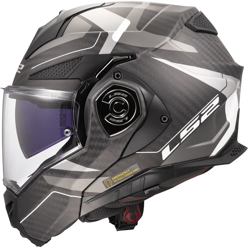 Casco LS2 FF901 Advant X Carbon Horizon - Carbono/Gris Mate