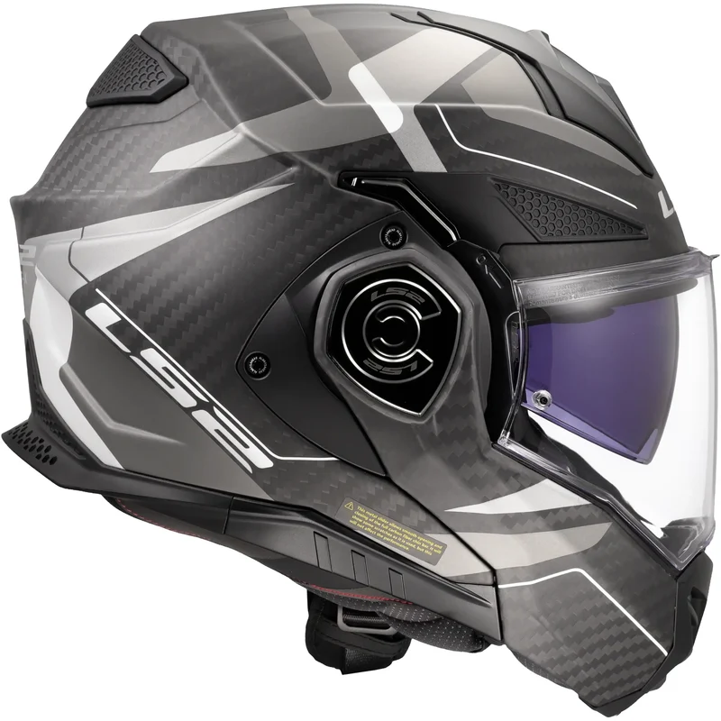 Casco LS2 FF901 Advant X Carbon Horizon - Carbono/Gris Mate