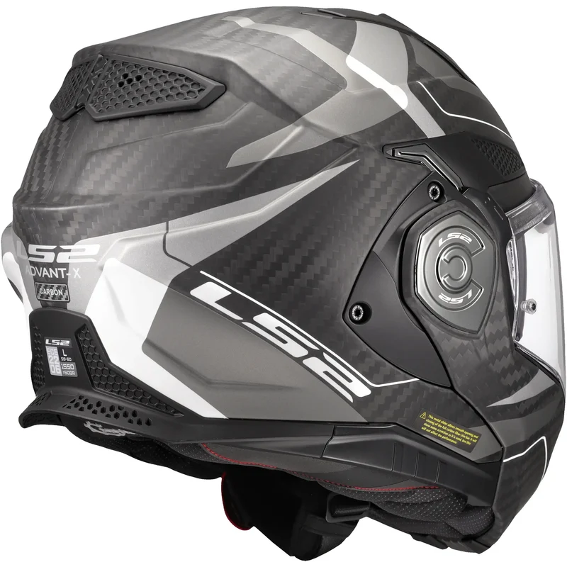 Casco LS2 FF901 Advant X Carbon Horizon - Carbono/Gris Mate