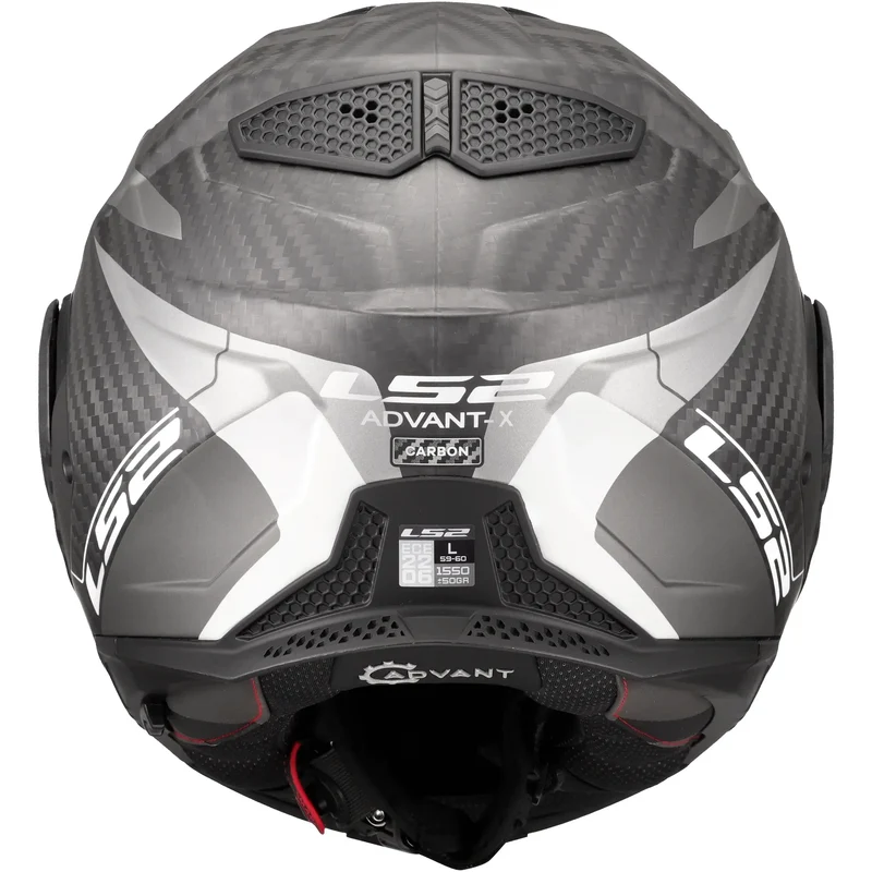 Casco LS2 FF901 Advant X Carbon Horizon - Carbono/Gris Mate