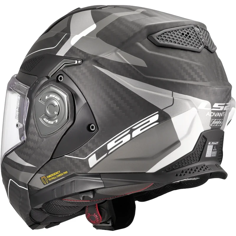 Casco LS2 FF901 Advant X Carbon Horizon - Carbono/Gris Mate