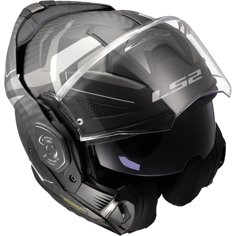 Casco LS2 FF901 Advant X Carbon Horizon - Carbono/Gris Mate