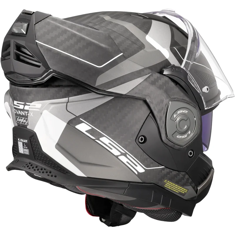 Casco LS2 FF901 Advant X Carbon Horizon - Carbono/Gris Mate