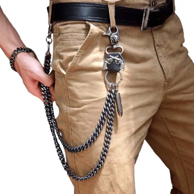Chaine de pantalon avec balle