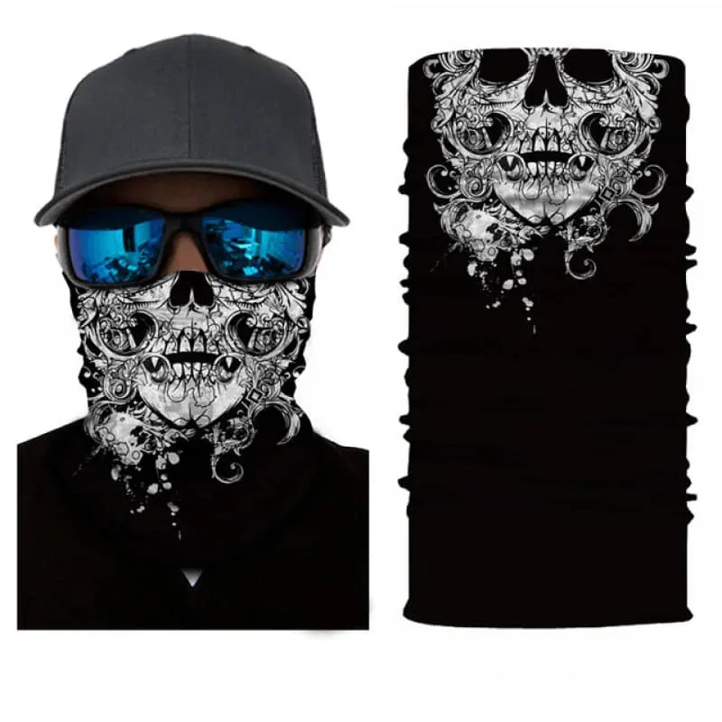 Cache cou motard Skeleton