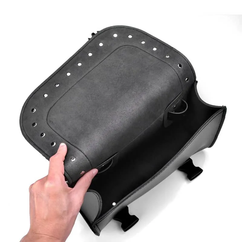 Sacoche de fourche moto - Riveté