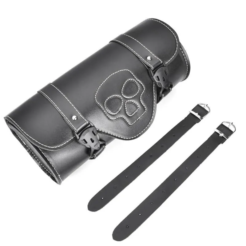 Sacoche de fourche moto - SkullHead