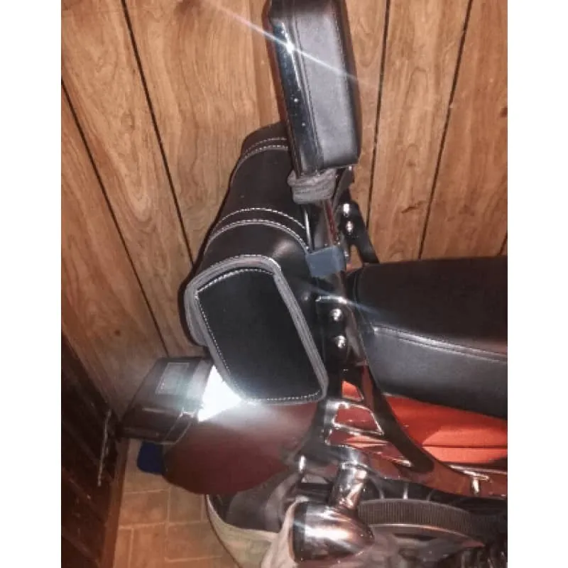 Sacoche de fourche moto - Café racer