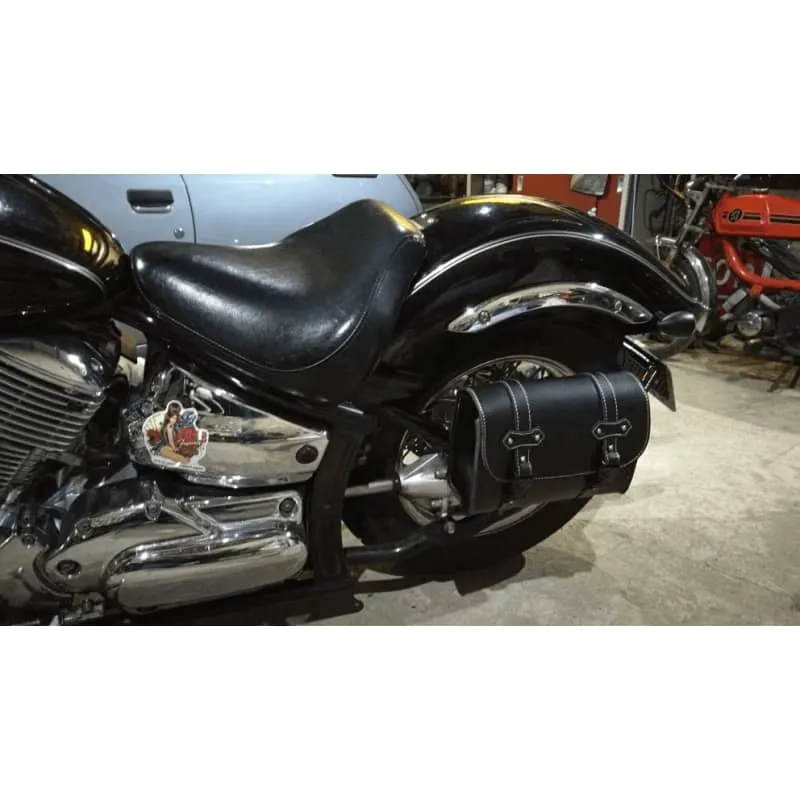 Sacoche de fourche moto - Café racer