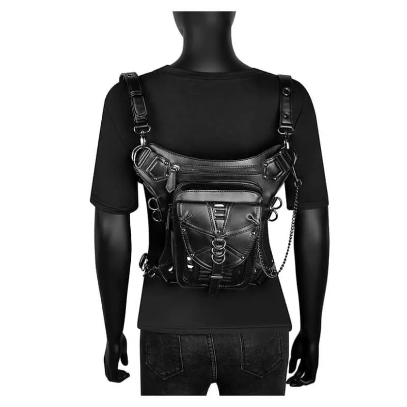 Sacoche de jambe moto - Blackrow