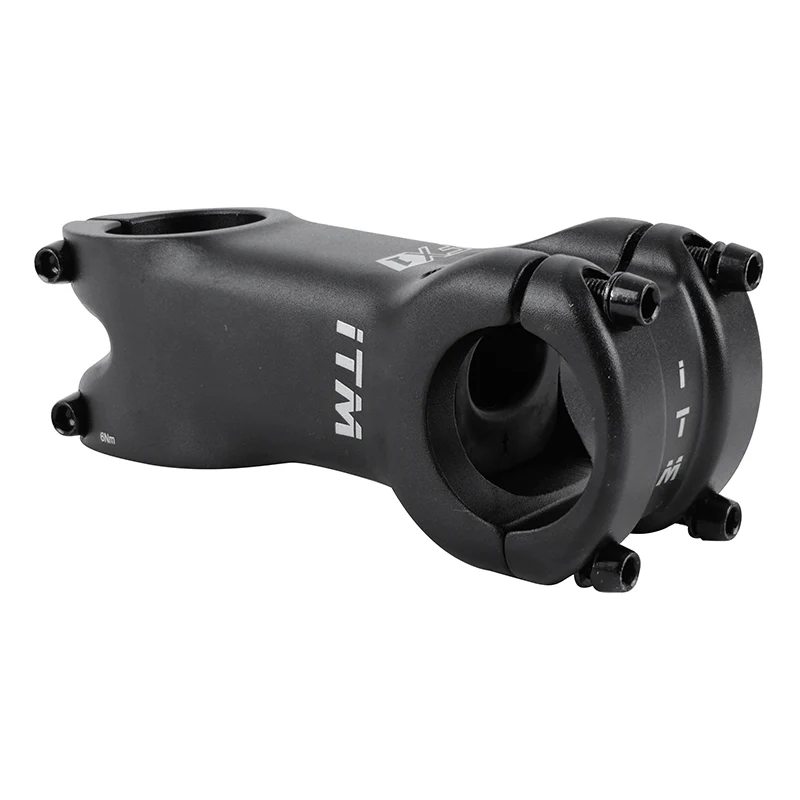 Potence Route-VTT Itm Fx1 Noir 31,8 Angle 0° L80 mm Pour Passage Câble Interne