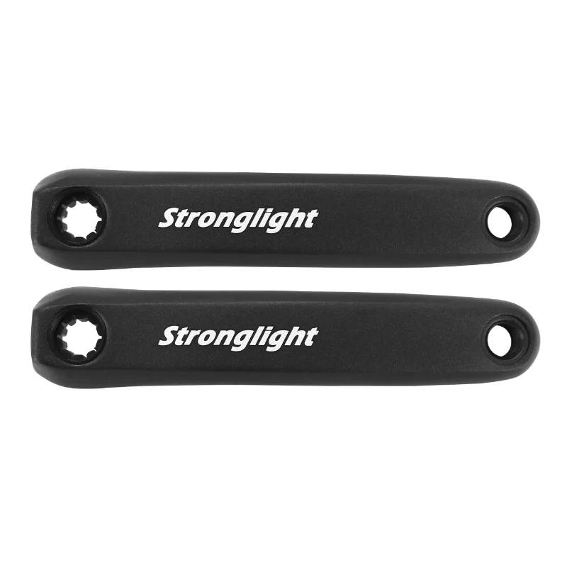 Manivelle Droite + Gauche Stronglight Magan3B 170 mm Noir Pour Moteur Central Pour Bosch Mini Isis 3Ème Generation (Deport 10 mm) (Diam Cannelures 18 mm)