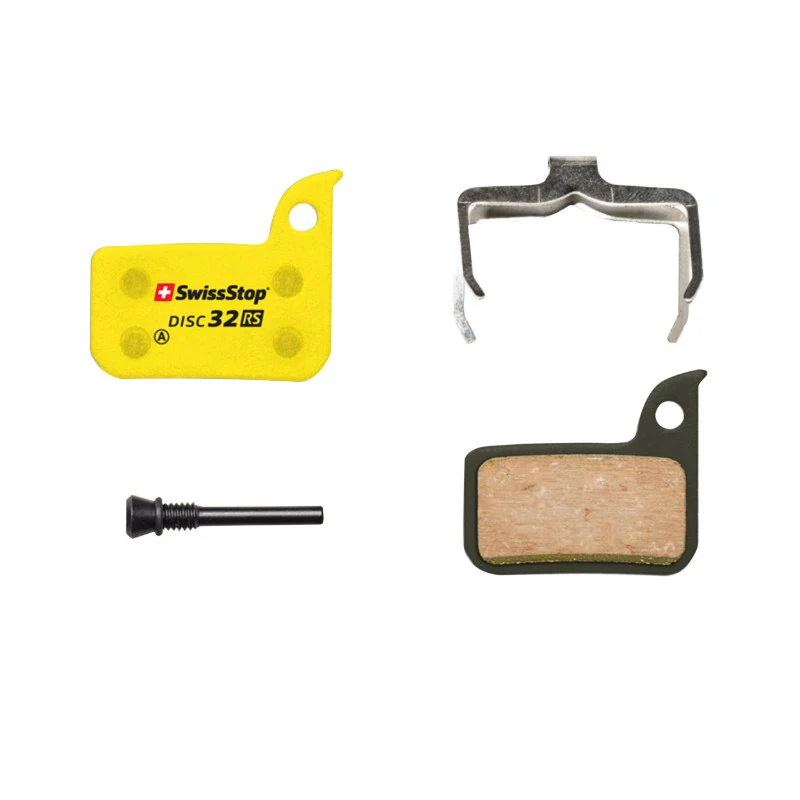 Plaquette De Frein Route - VTT Sram Force, Red, Rival, Apex Hrd Et Ultimate (Swissstop Organic Silence - Disc 32Rs) (Paire Sur Carte)