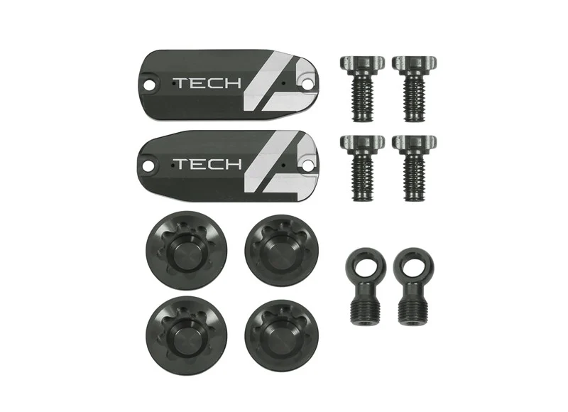Hope Tech 4 V4 Custom Kit Pair Smoke