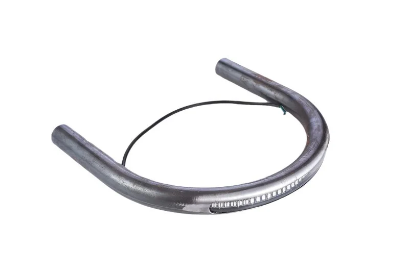 Boucle arriere moto avec Bande LED Intégrée Plate ou Relevée Dia. 22 mm