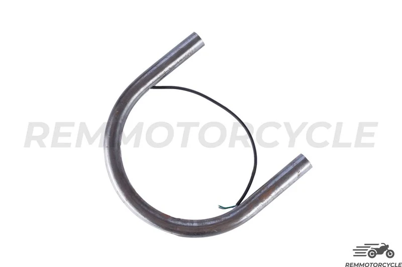 Boucle arriere moto avec Bande LED Intégrée Plate ou Relevée Dia. 22 mm