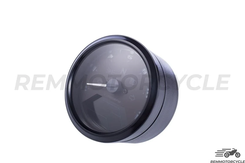 Compteur Cafe Racer Moto Digital Avec Support