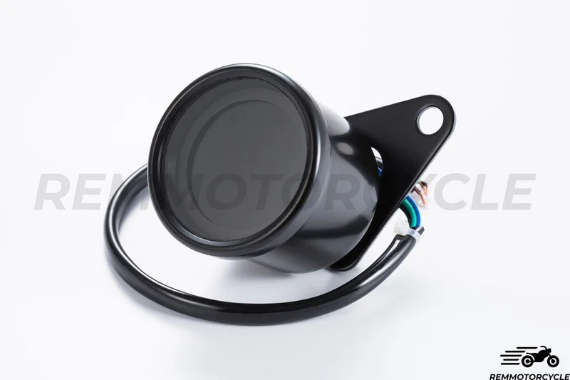 Compteur DIGITAL Moto Km/h Classic Chrome ou Noir