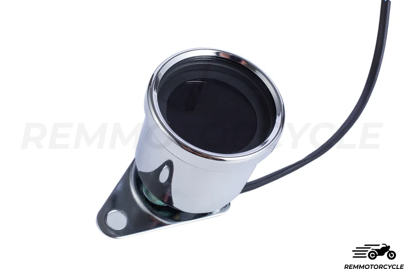 Compteur DIGITAL Moto Km/h Classic Chrome ou Noir