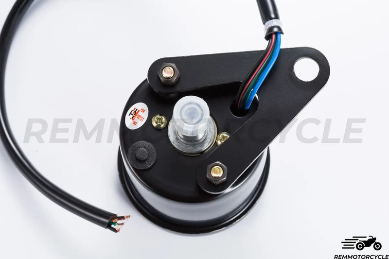 Compteur DIGITAL Moto Km/h Classic Chrome ou Noir