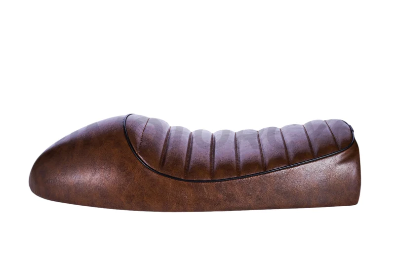 Selle Cafe Racer marron