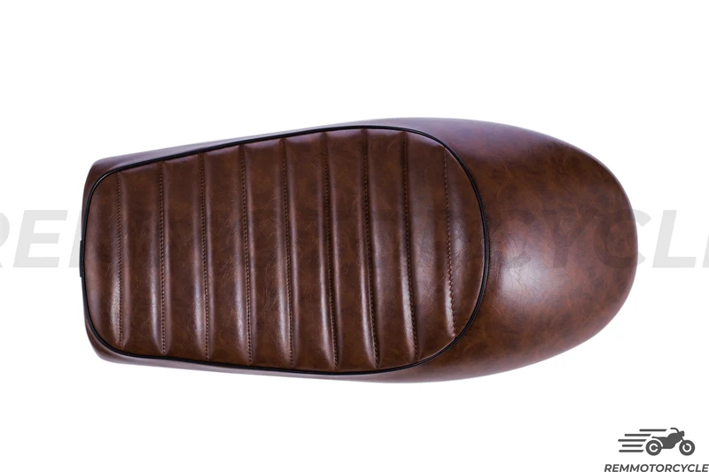 Selle Cafe Racer marron