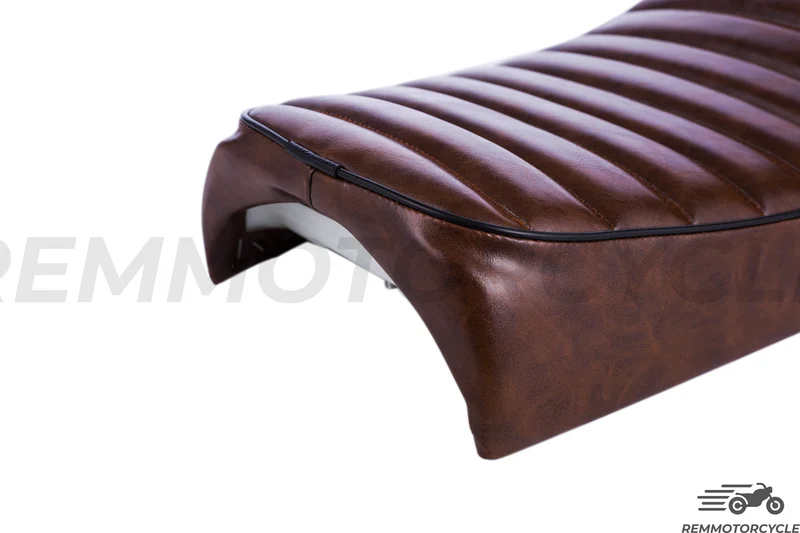 Selle Cafe Racer marron