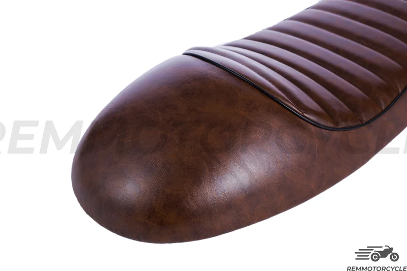 Selle Cafe Racer marron