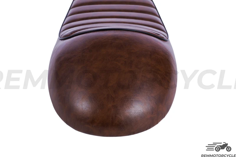 Selle Cafe Racer marron