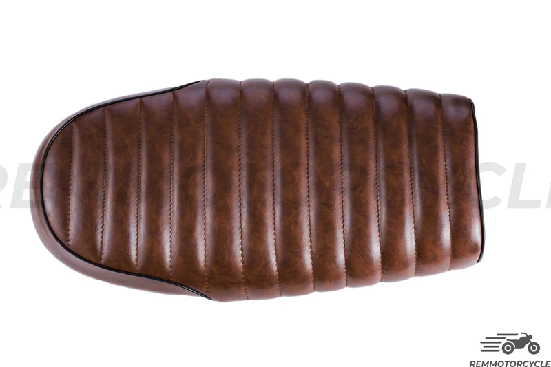 Selle Moto Vintage Marron 53