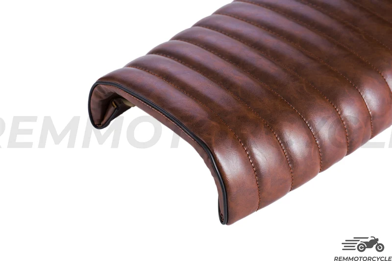 Selle Moto Vintage Marron 53