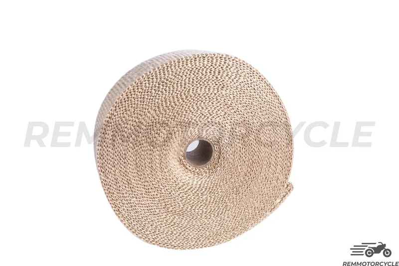 Bande Thermique moto beige 15 Mètres
