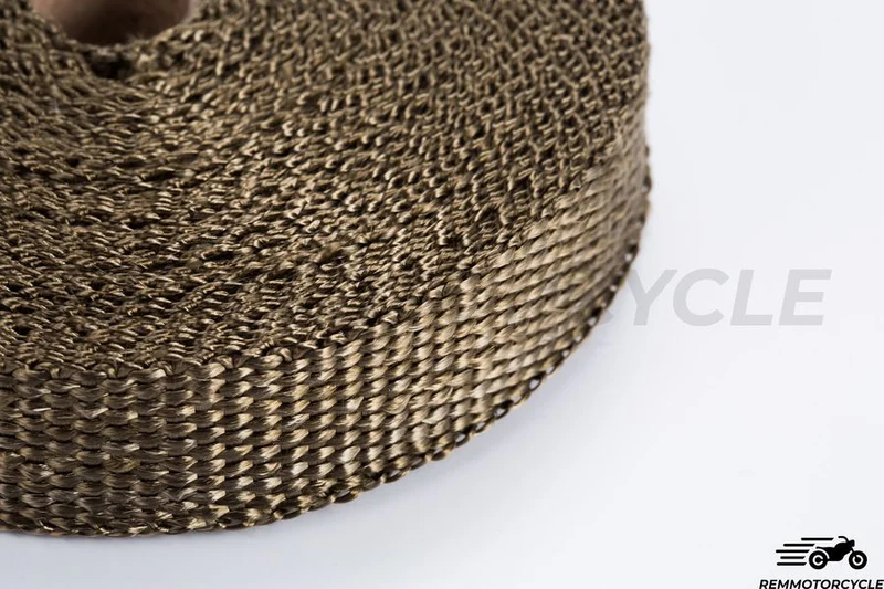 protection echappement moto Titanium