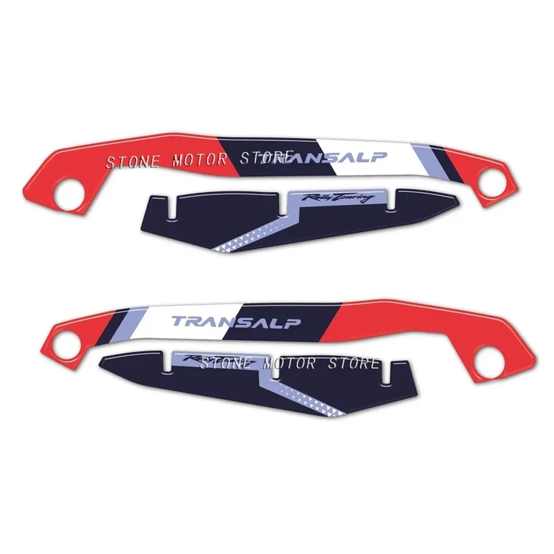 For Honda XL750 Transalp xl 750 TRANSALP 2023 Motorcycle 3D Gel Hand Guards Stickers Handguard Protect 3D Resin Stickers