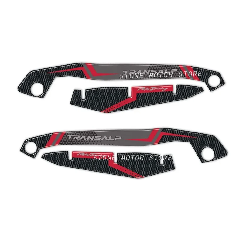 For Honda XL750 Transalp xl 750 TRANSALP 2023 Motorcycle 3D Gel Hand Guards Stickers Handguard Protect 3D Resin Stickers