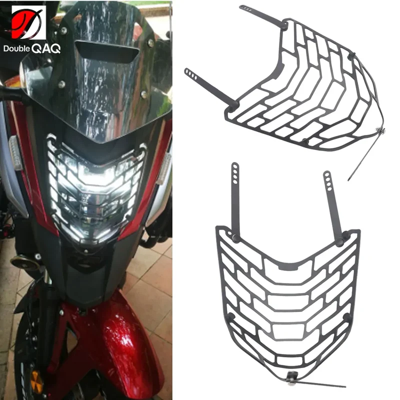 Motorcycle Headlight Guard Cover Protector For HONDA NC 750X NC700X NC750X NC 700X 2012-2018 BLACK