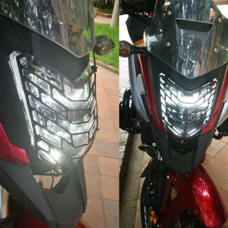 Motorcycle Headlight Guard Cover Protector For HONDA NC 750X NC700X NC750X NC 700X 2012-2018 BLACK