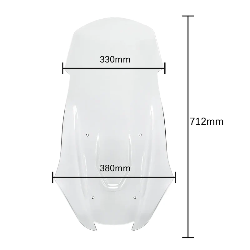 For Honda X-ADV750 XADV750 2021 2022 Touring Windshield Windscreen Motorcycle Fairing Wind Screen Deflectors Spoiler Protector