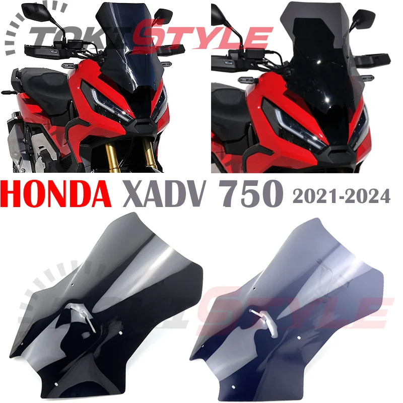 Fit For Honda NEW X-ADV 750 XADV 750 2021 2022 2023 2024 Motorcycle Accessories Windshield Windscreen Wind Shield Deflector
