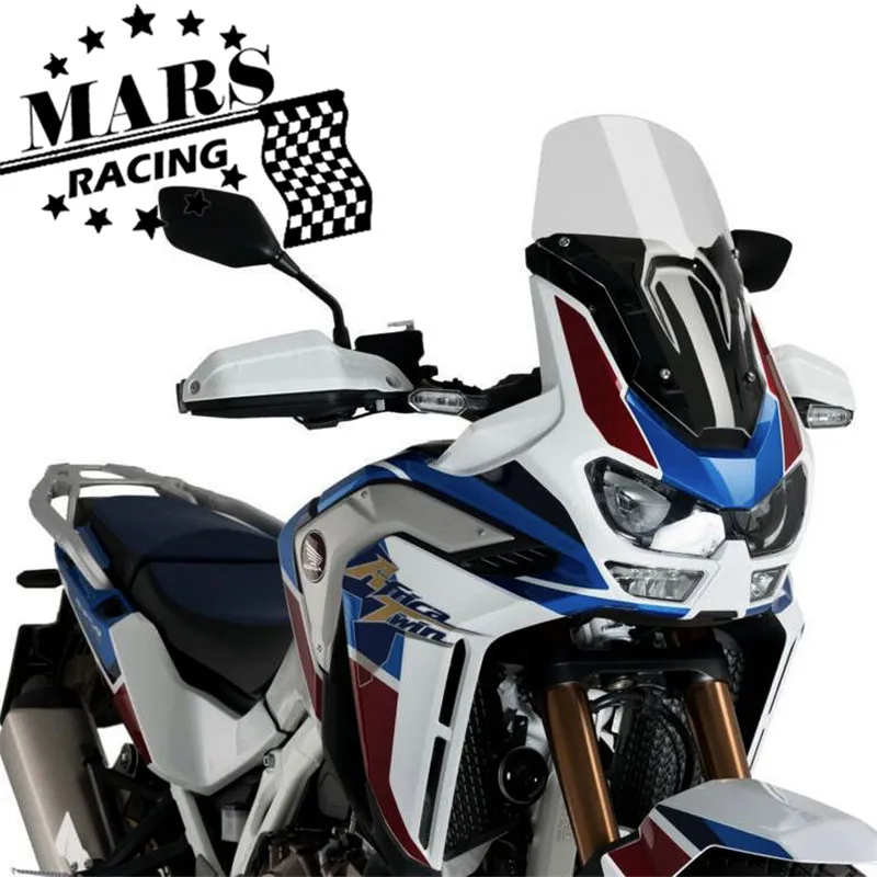 Motorcycle Sport Touring Windshield WindScreen Fits Sport Screen Honda CRF1100L AFRICA TWIN ADVENTURE SPORTS 2020 2021 2022 2023