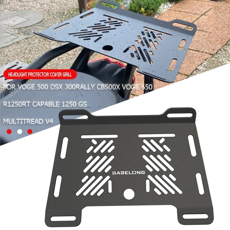 FOR CanAm Ryker CANAM RYKER Rear Luggage Support Shelf Case Holder Trunk Frame Plate Bracket Motorcycle Accessories 2023 2024