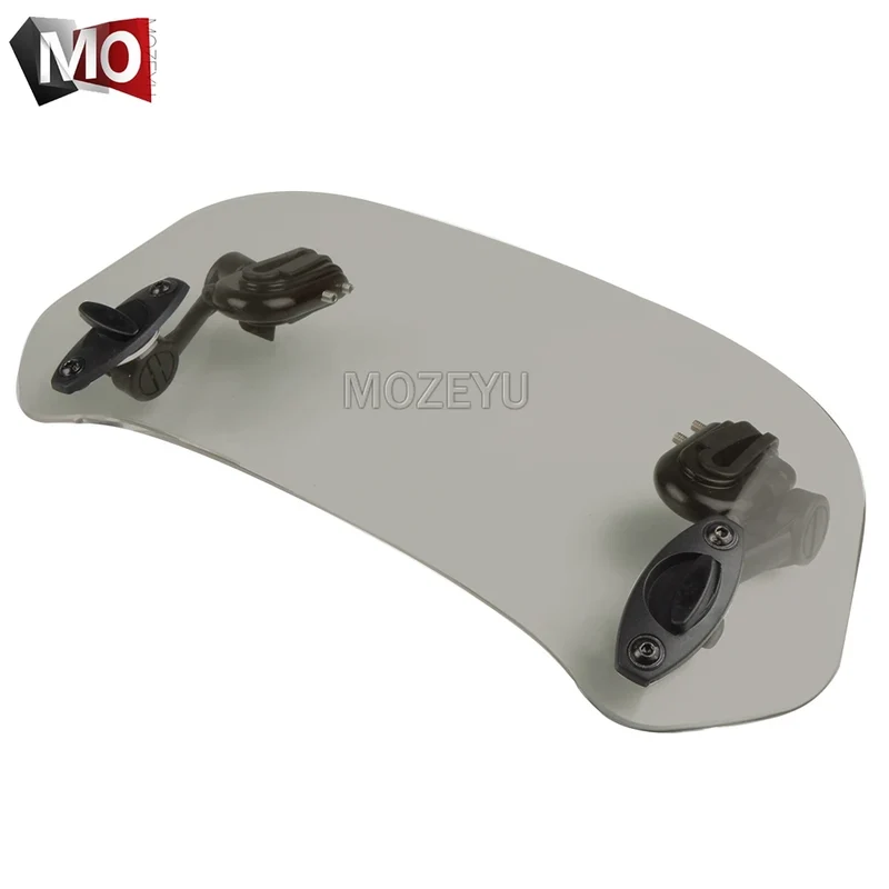 Motorcycle Windshield Extension Spoiler Windscreen Air Deflector For Honda NT650 Hawk GT NTV 600 650 NX500 NX650 J-X Dominator