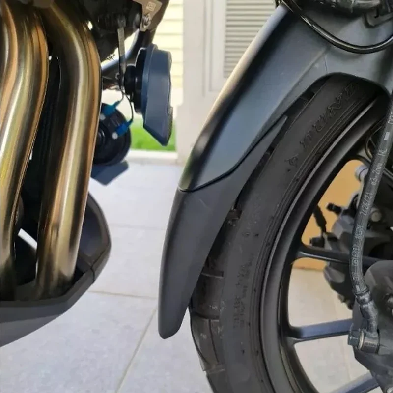 Motorcycle Front Tire Hugger Mudguard Splash Guard Protector Fender Extender Extension Mudflap for Honda NX 500 NX500 2023 2024