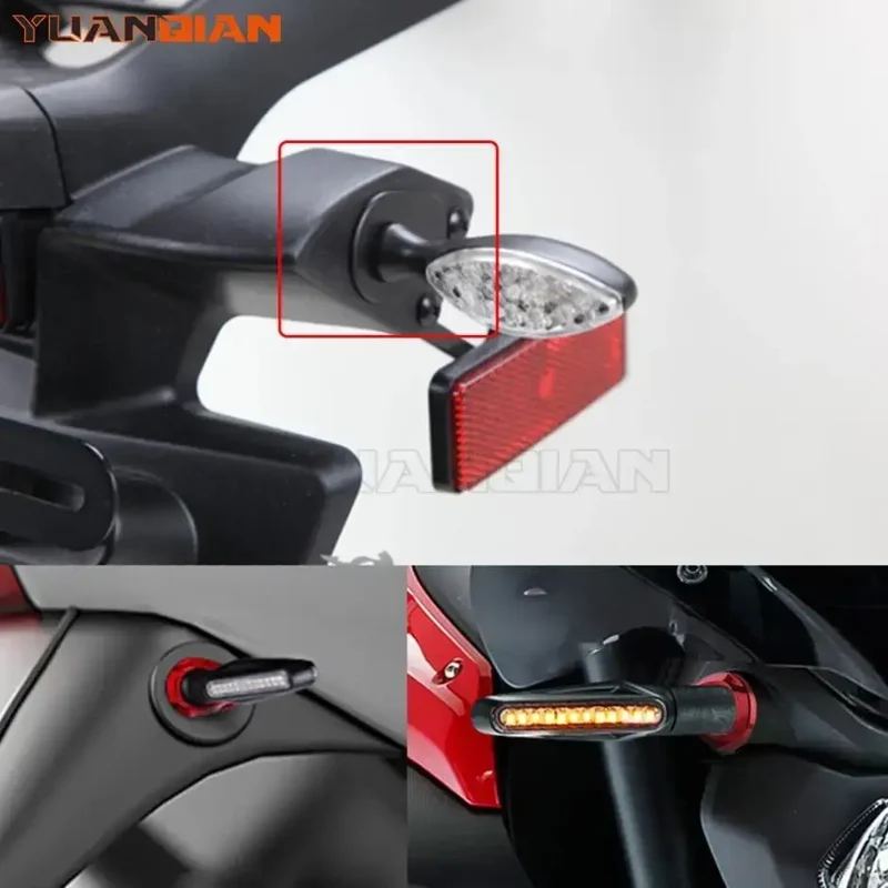 Turn Signal Indicator Adapter Spacers For Yamaha MT-07 MT-09 Tracer XSR 700 900 FZ1 FZ6 FZ8 XJ6 TDM 900 Tenere 700 FJ09 TMAX 530