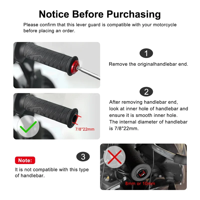 Motorcycle Handle bar Grips End Brake Clutch Levers Protection Guard For CFMOTO 700CL-X CLX700 CLX 700 700CLX SPORT 2020-2023