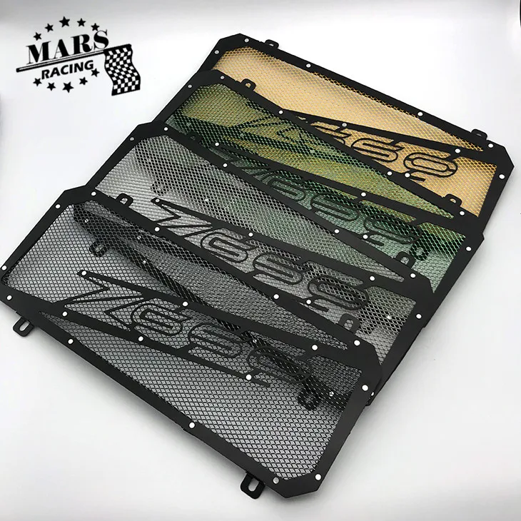 Motorcycle Stainless Steel Radiator Grille Guard Protection Protective Radiator Cover For Kawasaki Z650 NINJA650 2017-2020 Z 650